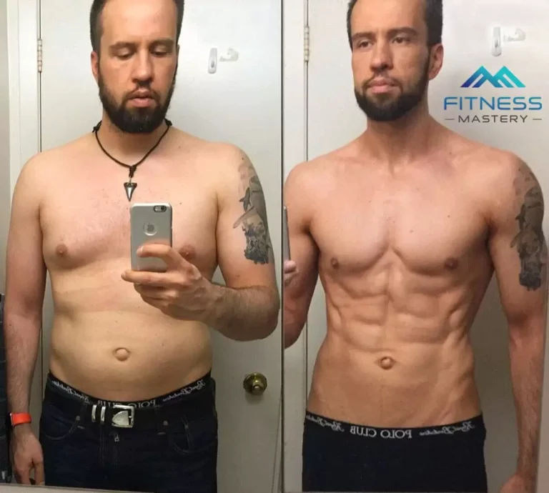 Alex before and after